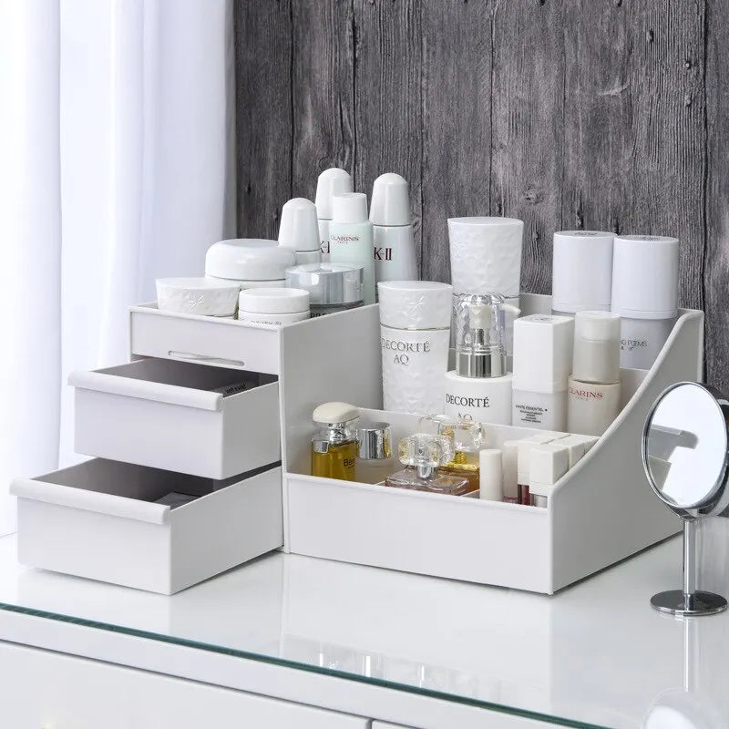 Boîte de Rangement Maquillage à Tiroirs
